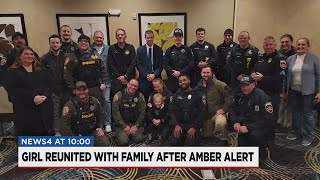 After an Amber Alert was put out in North Carolina, a three year old was reunited with her family