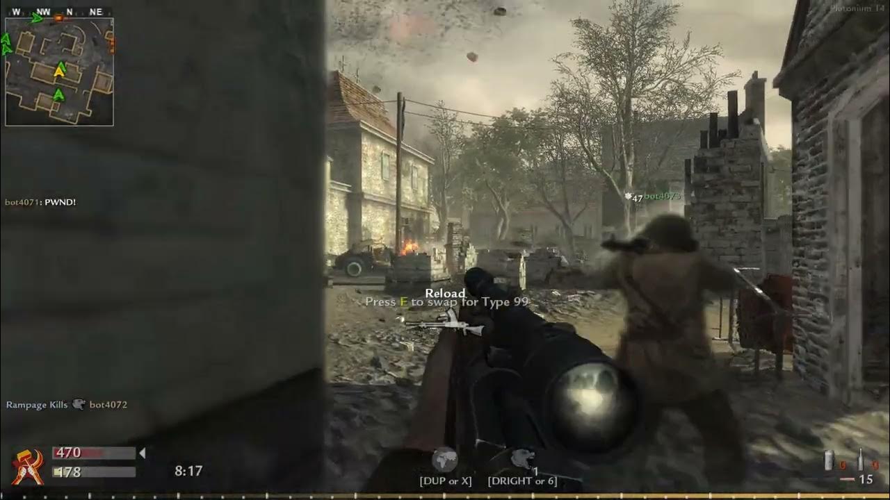 CoD World At War Offline Team Deathmatch 2 Bots Gameplay YouTube cod-world-at-war-offline-team-deathmatch-2-bots-gameplay-youtube