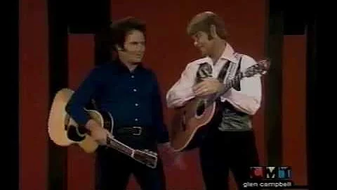 Merle Haggard doing impersonations (Marty, Hank Sn...