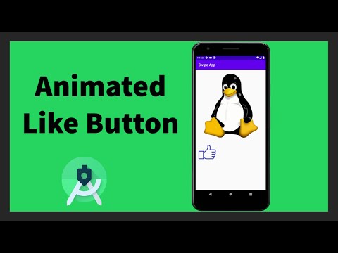 Animated Like Button as Facebook | Android Studio