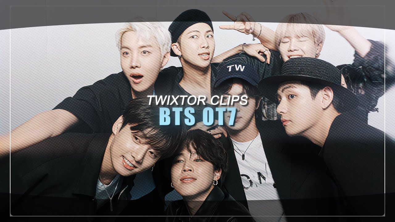 BTS - ot7 twixtor clips part 3 for editing (4K)