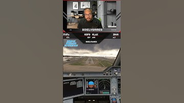 IniBuilds A350 Landing in LAX! #fs2020 #inibuilds #a350 #flightsim #flightsimulator #landing