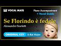 Se Florindo è fedele - A. Scarlatti | A-flat Major | Vocal Guide and Piano Accompaniment