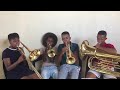 Amazing Grace brass Band reahesal 2020