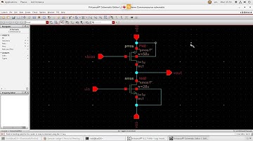 Common source Amplifier simulation