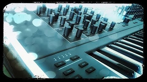 Waldorf Quantum - testing wavetable. No effects!