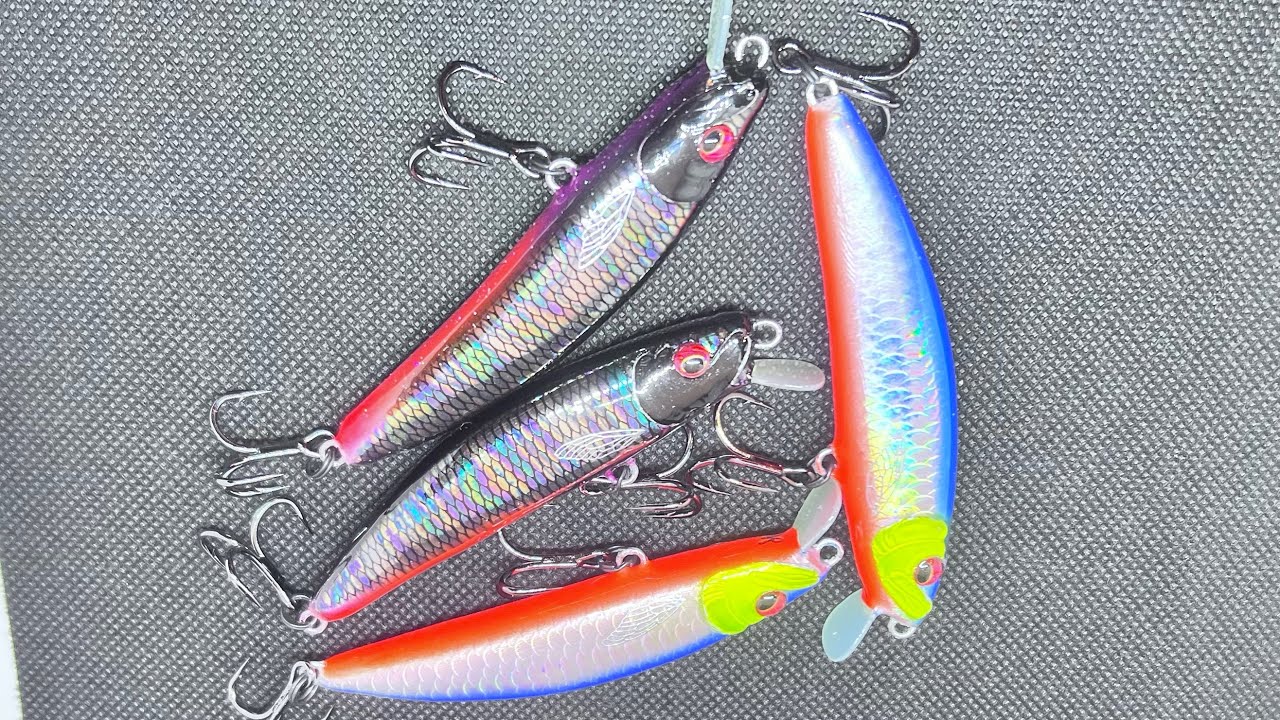 How to make homemade sinking Japanese style wobblers. Воблеры дома своими руками. Как изготовить?