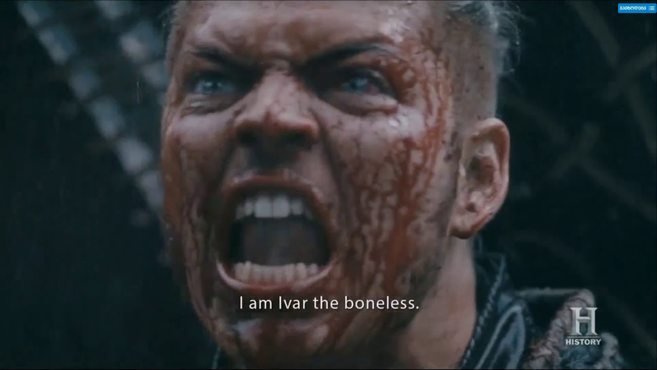 Don't mess with him man #vikings #ivartheboneless #ubbe