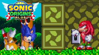Hanging on the edge of Sonic Origins! (& Knuckles)