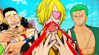 Sanji VAI NAMORAR a Nami? | Sanji, Zoro e Usopp Perguntas e Respostas no One Piece Vr