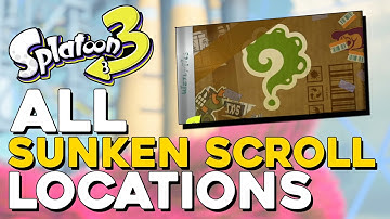 Splatoon 3 All Sunken Scroll Locations