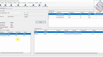 Medical Store Management System Part 101 Supplier Payment Form in C# C Sharp