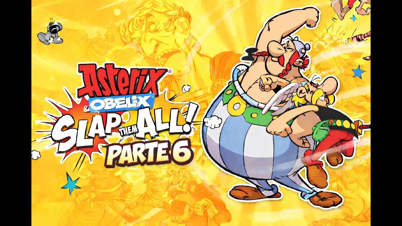 ASTERIX & OBELIX SLAP THEM ALL 2 |MODO DIFICIL | 4K GAMEPLAY PARTE 6 | GUIA 100% NO COMMENTARY