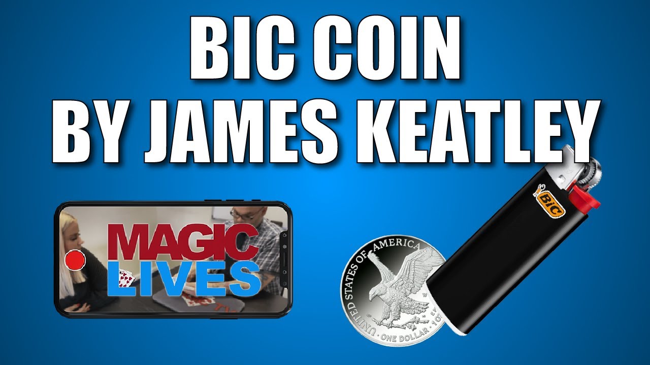 Bic Coin by James Keatley | Super Visual Coin Through Table