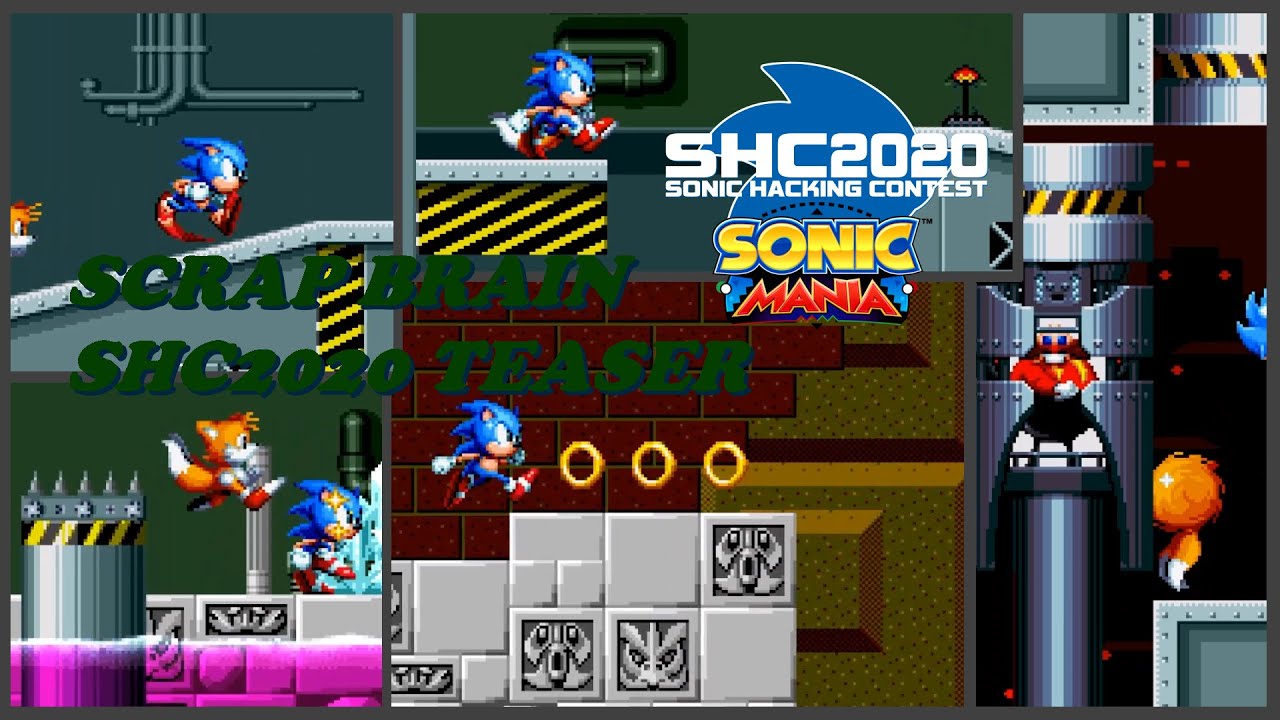 Sonic Mania - Scrap Brain Teaser Trailer (NOT SHC2020)