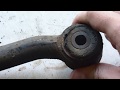 Jeep Wrangler TJ Steering and Wobble Solved with the Replacement of Track Bar Bushings