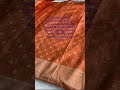 1850+shipping chargePure Soft Banarasi Khadi Zari Crushed Silk Weaving Saree With Finest Zari Wooven