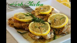 One Pan Lemon Herb Chicken in 30 Minutes