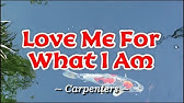 I Won T Last A Day Without You The Carpenters Karaoke Version Karafun Youtube