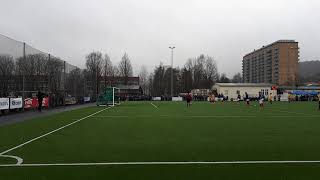 Marcus Sandberg redder straffespark for Vålerenga i cupkamp mot Grorud 1. Mai 2018