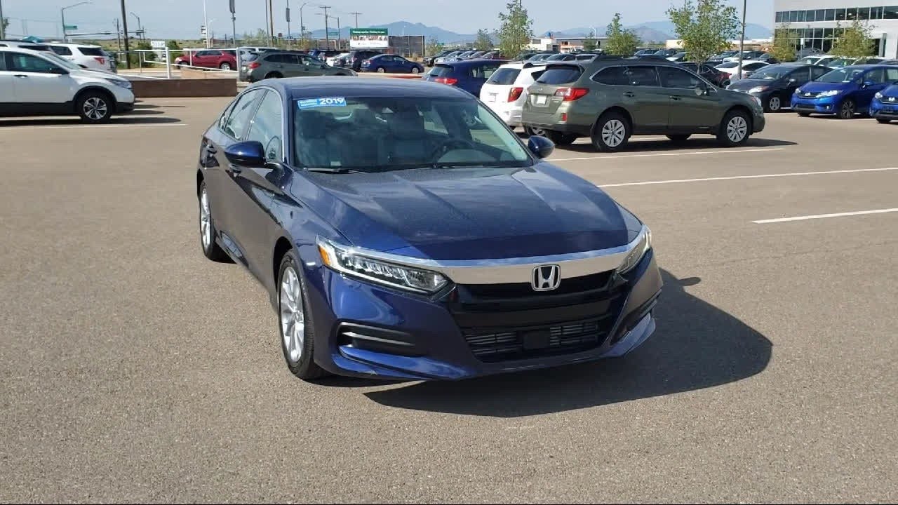 2019 Honda ACCORD Sedan LX - YouTube