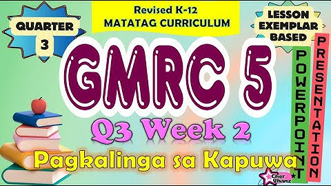 GMRC 5 Quarter 3 Week 2 MATATAG Curriculum / Revised K-12 LE Based PowerPoint Presentation