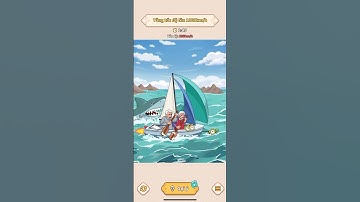 Brain puzzle: Tricky quest “Ocean escape” - “Trốn biển”#brainpuzzle #gameplay #games #braintest