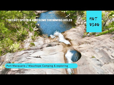 Secret waterfalls & swimming holes - NSW - Port Macquarie - Wauchope - HGT Vlog