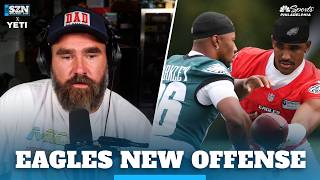Jason Kelce on the biggest changes to the Eagles offense | @TheSZNpod