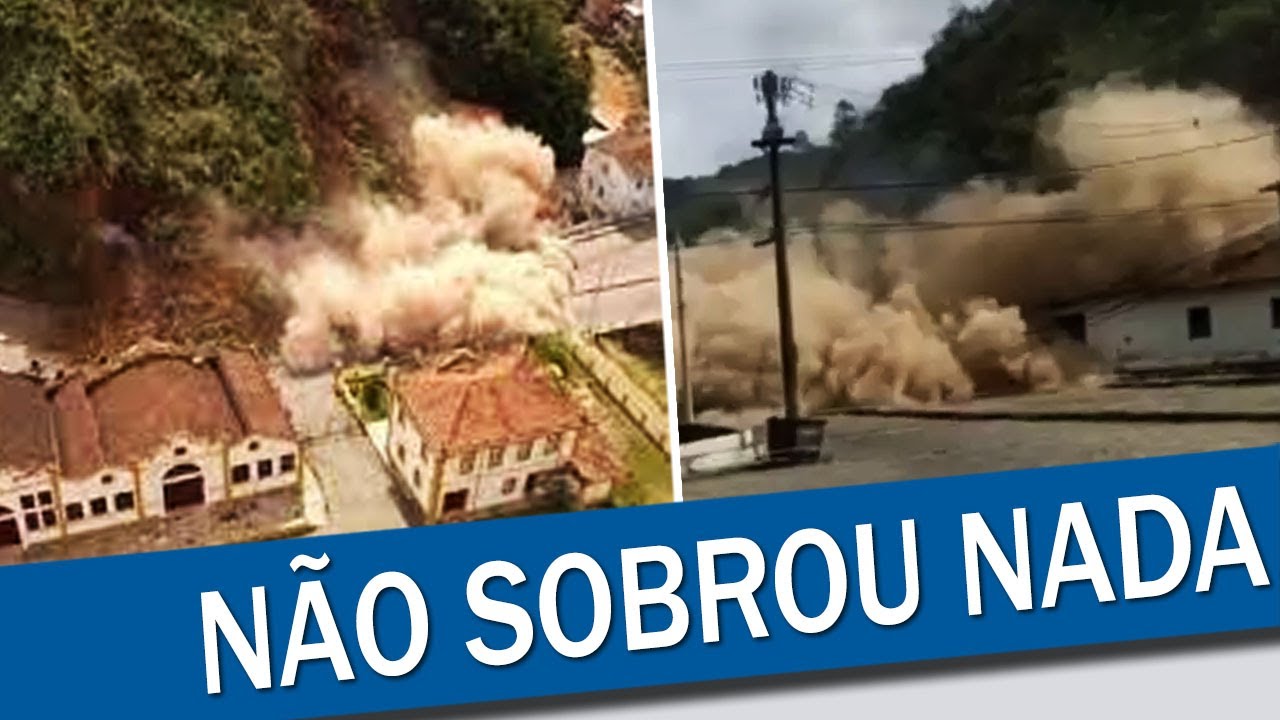 Desabamento de casa revela antiga mina de ouro na cidade histórica