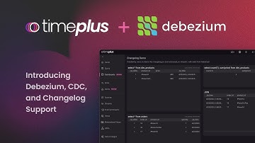 Introducing Debezium/CDC/Changelog Support