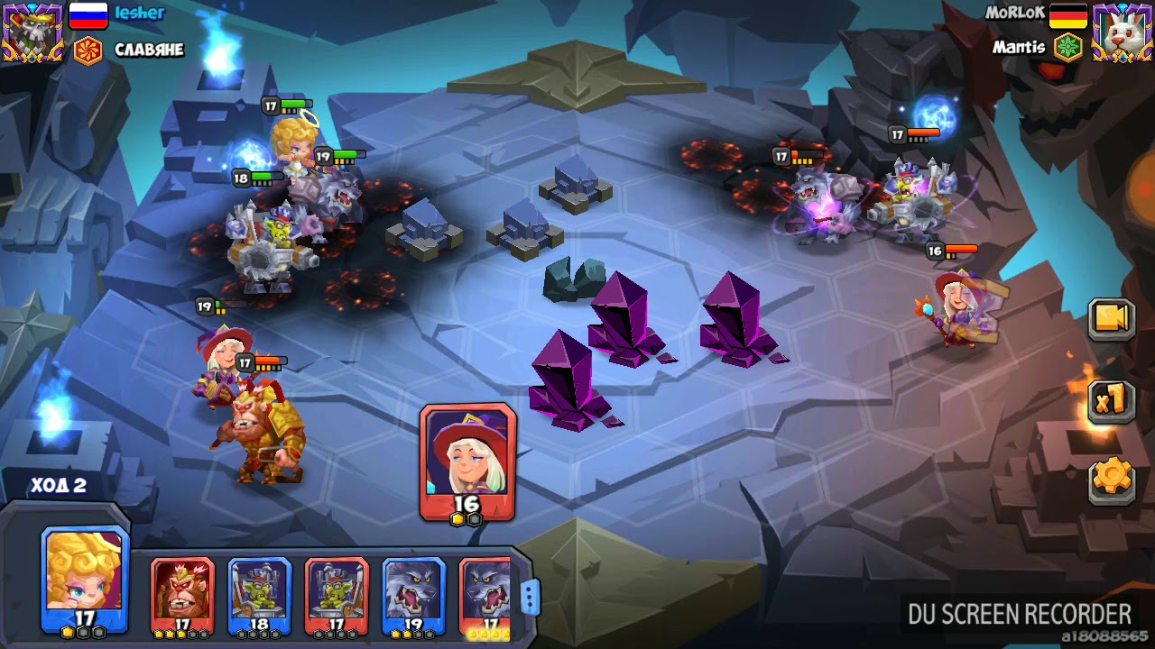 win morlok(21lvl) vs lesher(23lvl) tactical monsters pvp arena