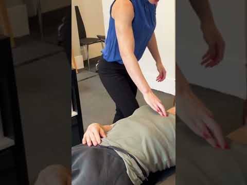 Immediate Release in Chest Pain With Anterior Rib Adjustment! #shorts #chestpain #chiropractic