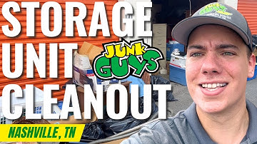 Storage Unit Cleanout Service In Nashville, Tennessee | Junk Removal | Junk Guys Nashville