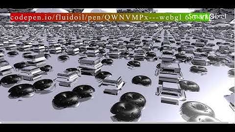 ➤➤➤.2d..3d..webgl..chrome..spheres..bounce.in..glass..sea..ocean.demo.