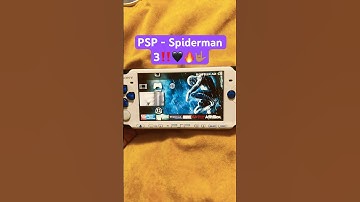 PSP - Spiderman 3!!!🖤🔥🤟🏽| #psp #retrogaming #nostalgia #playstation #psvita