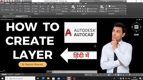 How To Create Layer In AUTOCAD [ In Hindi ] @RajeshMentor |
