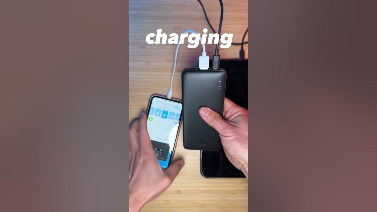 Baseus 20W PD battery bank with usb-c and micro-usb inputs