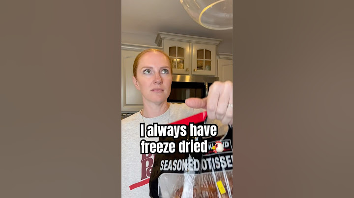 How I Freeze Dry My Costco Chicken! #costco #food #freezedried