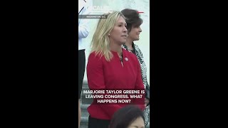 Marjorie Taylor Greene is leaving congress. What happens now?