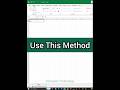This Excel Tricks Save 1 Hours Daily in Office | Excel Tips and Tricks
