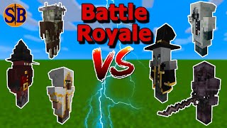 Iron's Spells n' Spellbooks Battle Royale! | Minecraft Mob Battle
