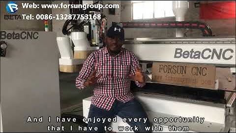 Customer Feedback for ATC CNC Router FS1313ATC with Boring Head----FORSUN CNC