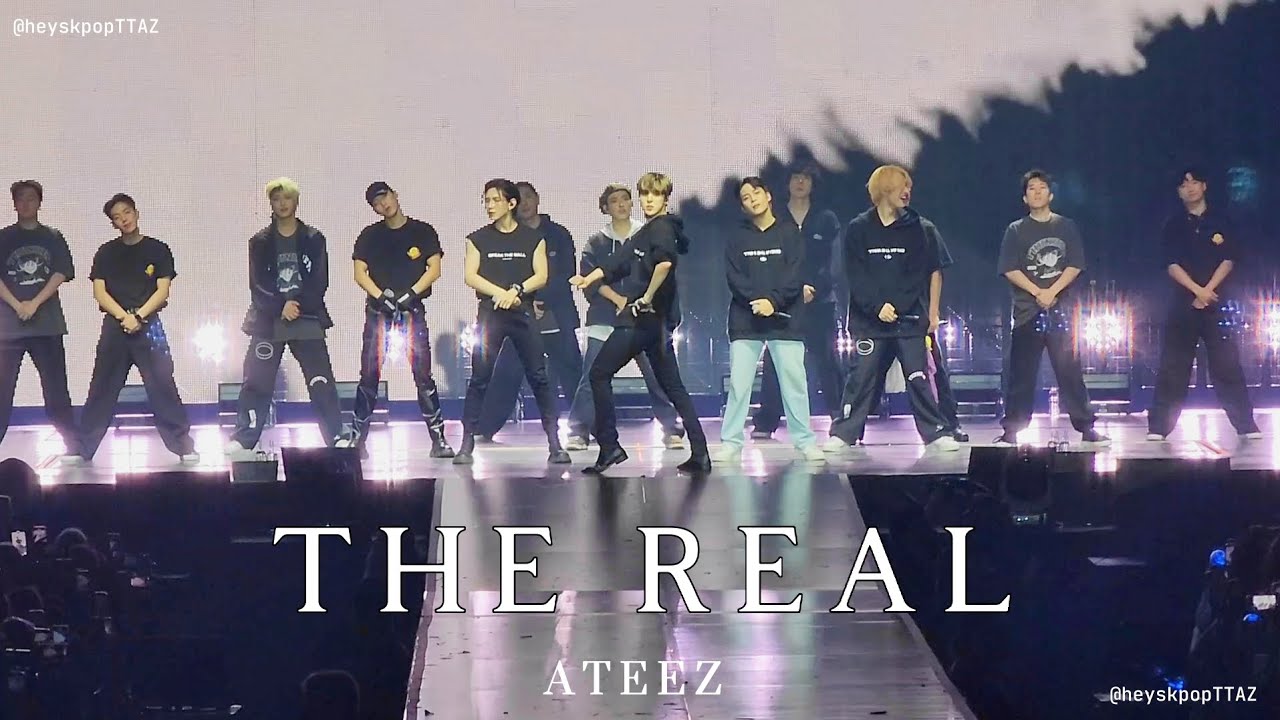 ATEEZ - The Real | 221108 에이티즈 THE FELLOWSHIP: BREAK THE WALL | Anaheim [FANCAM] 4K HDR