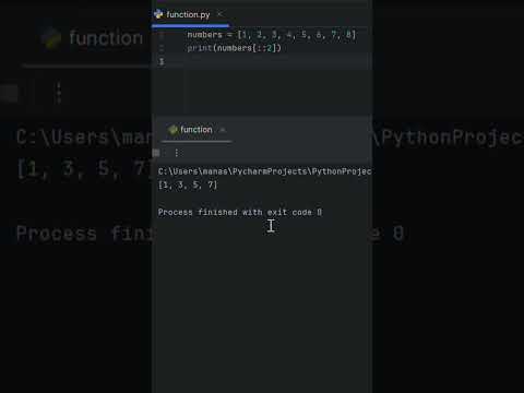 Python Slicing Tricks
