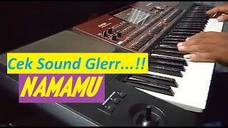 CEK SOUND //NAMAMU//Cover Instrumen Dangdut Korg PA700