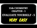 11th chemistry |Unit-1|Evaluate yourself-5|Empirical Formula |Easy Method|