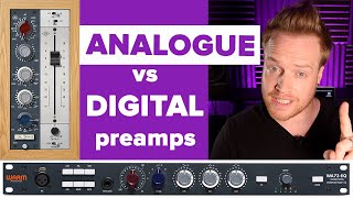ANALOG vs DIGITAL PREAMPS | Warm Audio WA73 VS Universal Audio Neve 1073 Unison