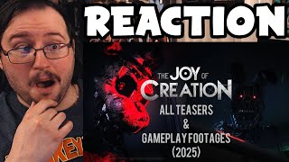 Gors The Joy Of Creation All Teasers & Gameplay Footage Reaction Fnaf Fan Game