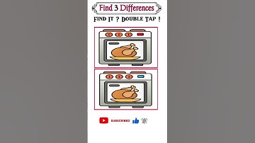 find 3 differences ! #new #quizgame